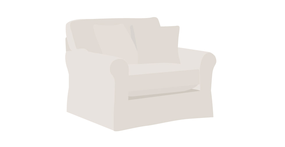 Replacement Arhaus Armchairs Slipcovers Comfort Works