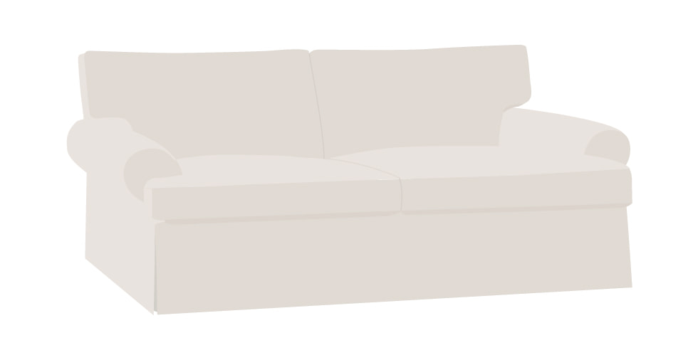 Replacement Mitchell Gold Nicki Sofa Slipcover Comfort Works