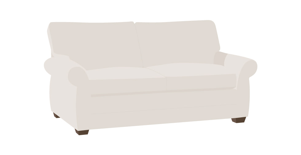 Replacement PB Pearce Roll Arm Sofa Slipcovers Comfort Works