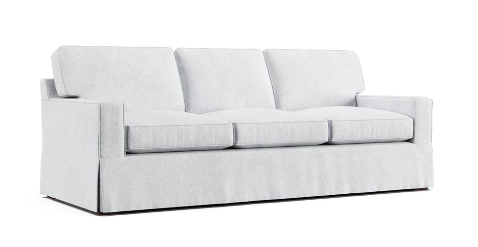 Buchanan Square Arm Sleeper Sofa, Square Arm Slipcovered Sofa