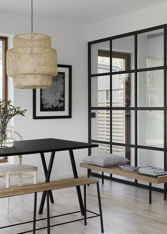 Madera y Metal - Estilo Nordico