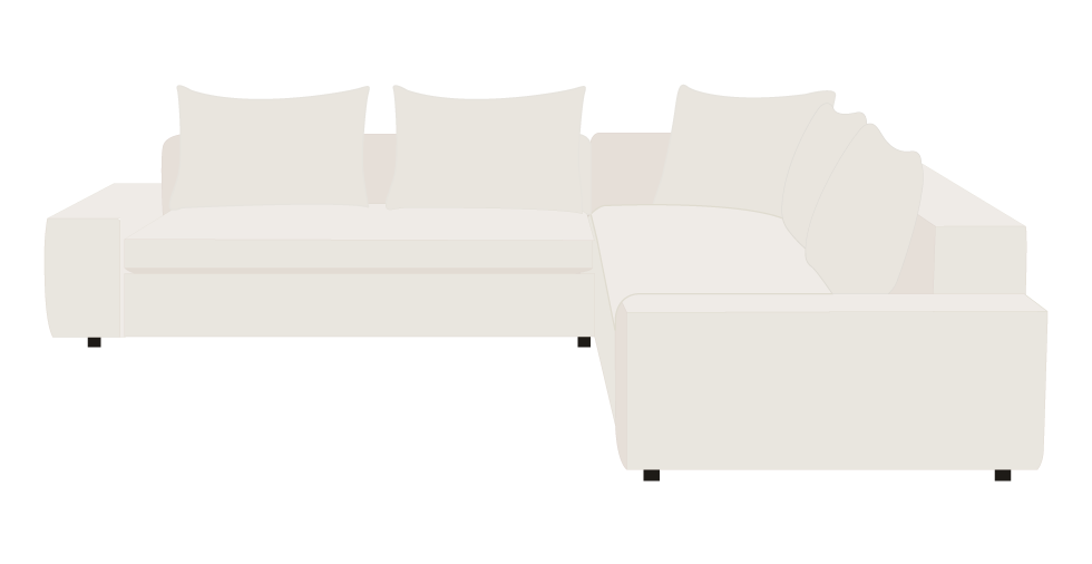 Cb2 Slipcovers Comfort Works - Lumin White Linen 4 Piece Sectional Sofa Cb2 Slipcovers Comfort Works - Lumin White Linen 4 Piece Sectional Sofa
