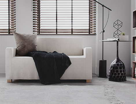 white linen sofa cover used in modern decor living room