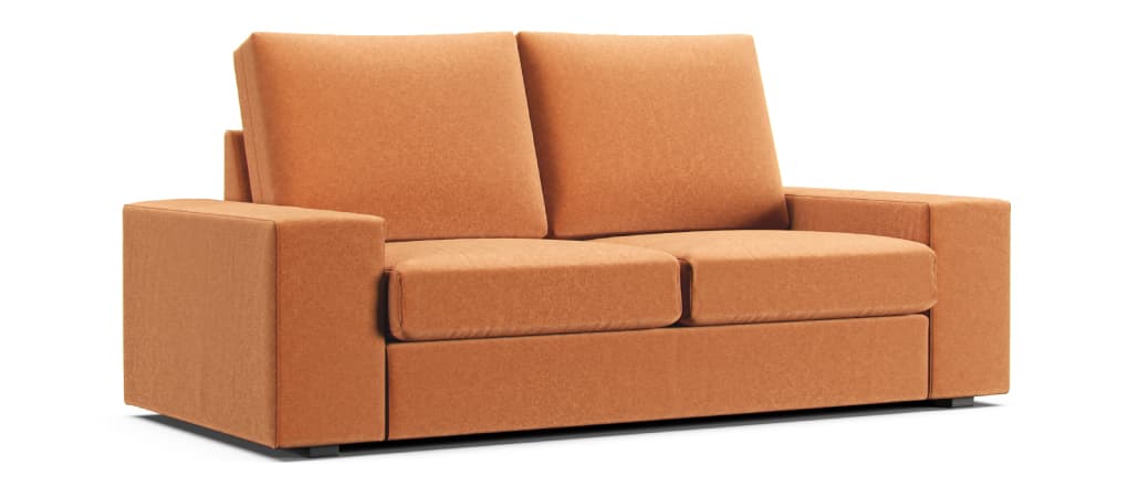 Comfort Works IKEA Kivik Claw-proof Velvet Orange