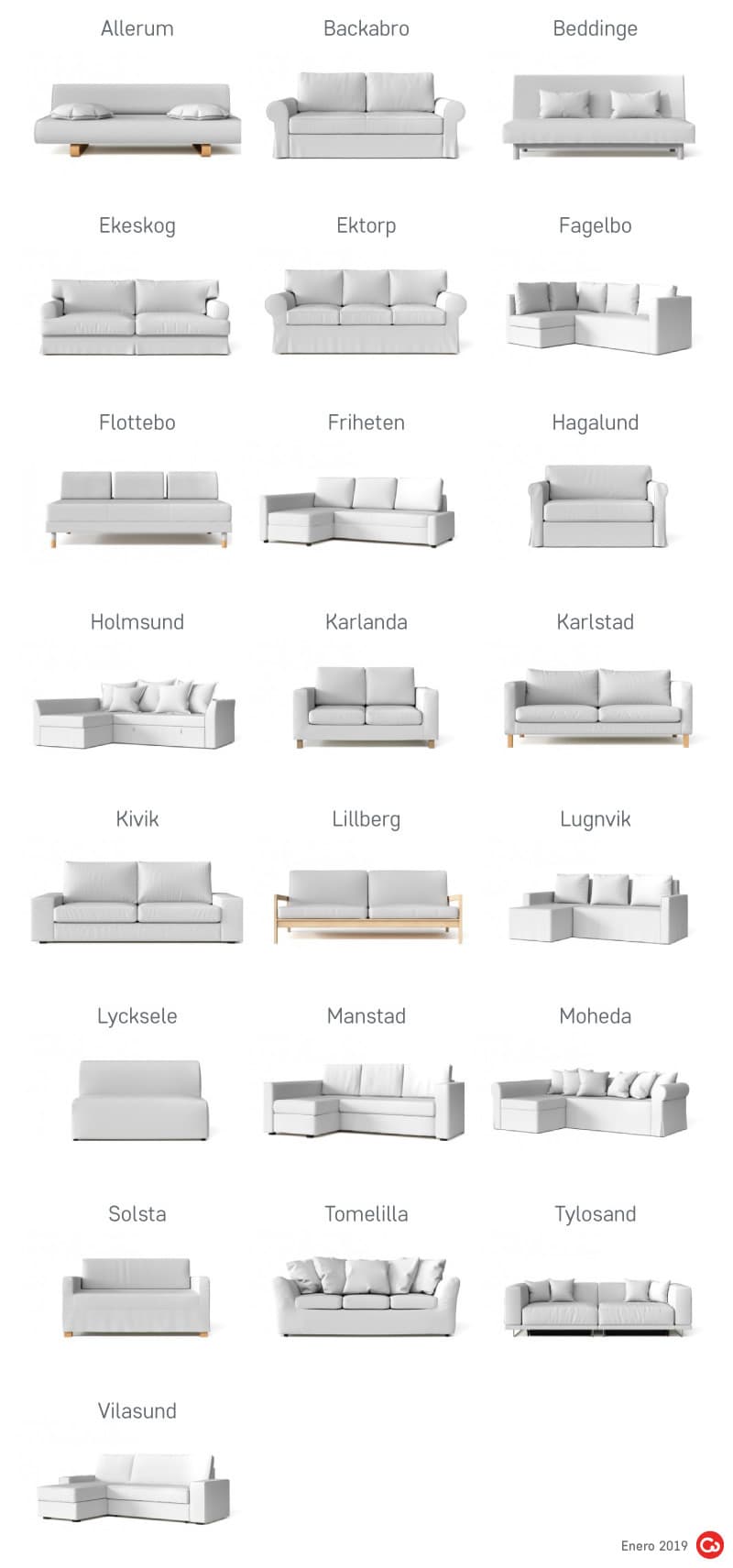 Fundas para sofás y sillones descatalogados de IKEA Blog Comfort Works - Inspiración y decoración
