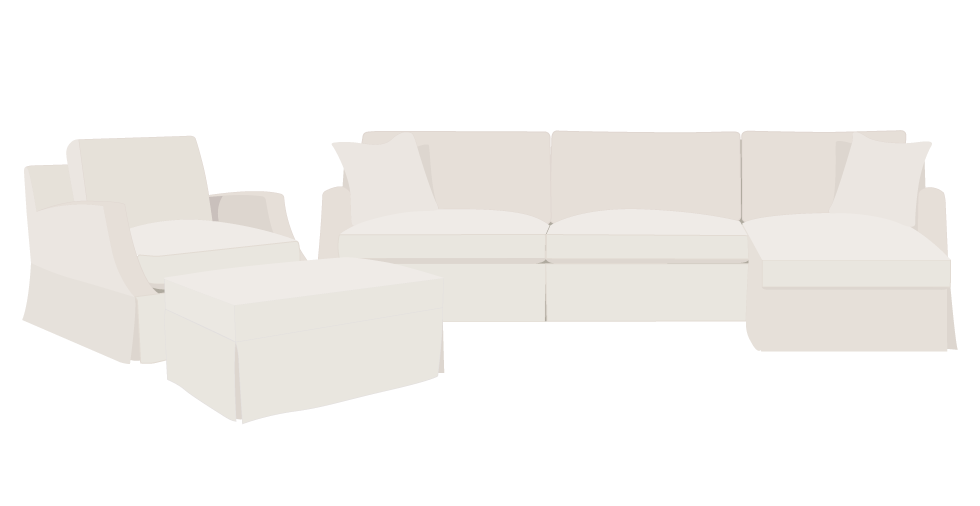 Ethan Allen Lynn Slipcover
