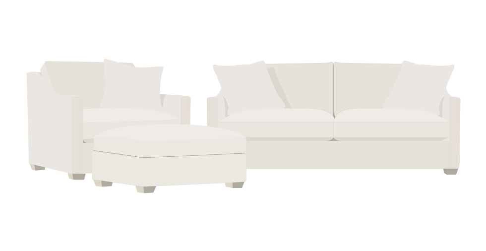 Rowe Bradford Replacement Sofa cover