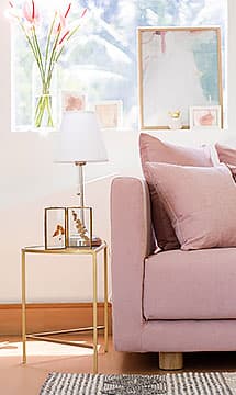IKEA Stockholm 2017 Sofa Covers Madison Rose Cotton Blends Couch Slipcover Close Up