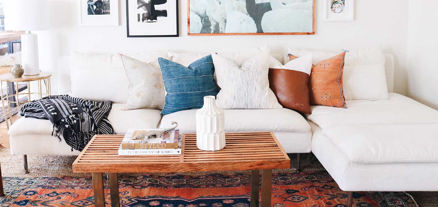 Sofa Slipcover by Comfort Works