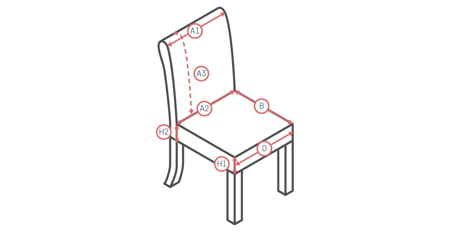 Snug fit Dining Chair Slipcover
