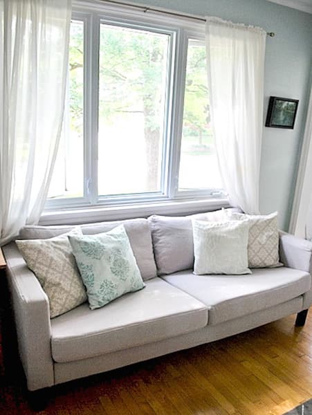 Karlanda 3 Seater Long Skirt Sofa Cover