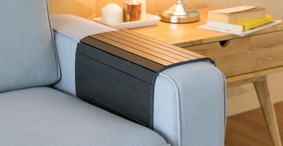 Collapsible Wooden Armrest Tray