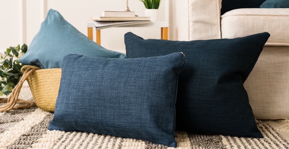 Set of 3, Ocean Deep Cushion Covers
