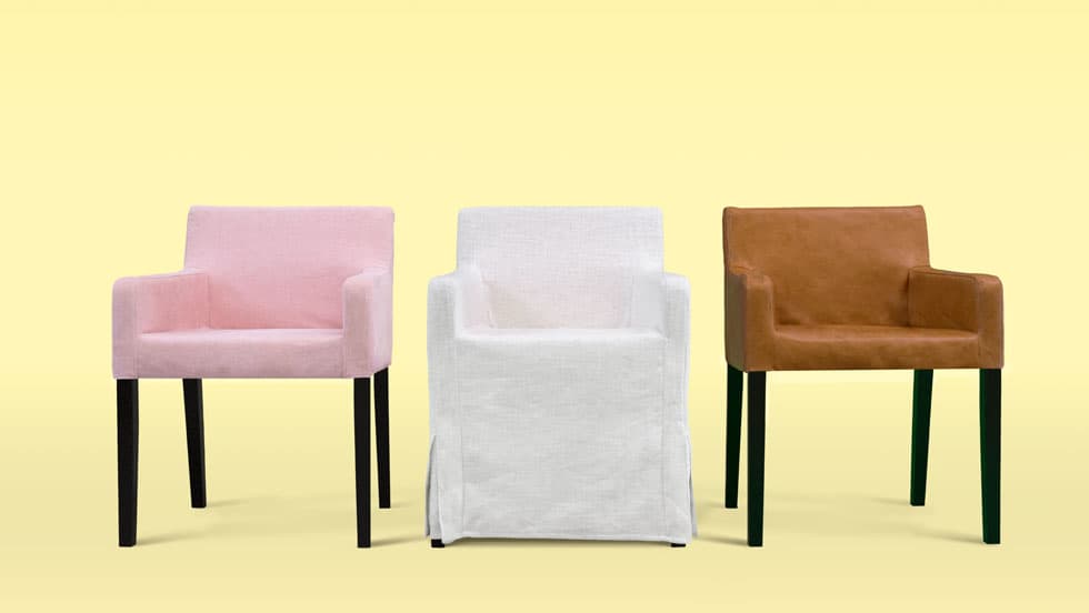 Custom Dining Chair Slipcovers - Get A Classic or Modern ...