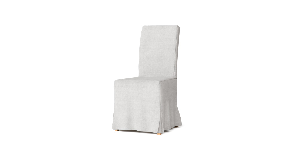Long Skirt Dining Chair Slipcover, Dining Chair Slipcovers Canada