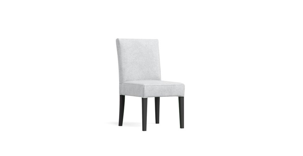 Henriksdal Dining Chair Slipcover, Grey Dining Chair Covers Australia