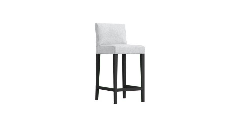 Lot of 2 IKEA HENRIKSDAL Bar stool COVERS Sågmyra Gray Grey Slipcovers 90288078 