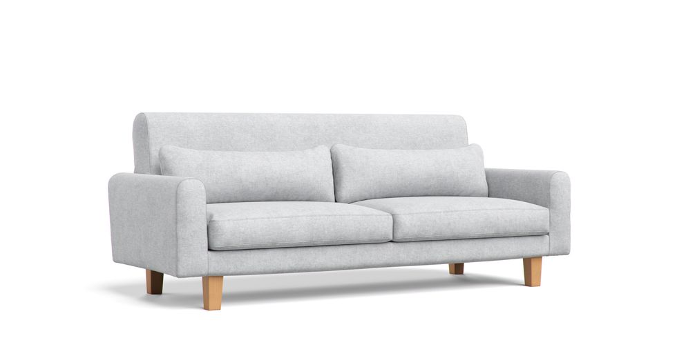 Nikkala 3 Seater Sofa Cover Hook Hard Velcro Comfort Works