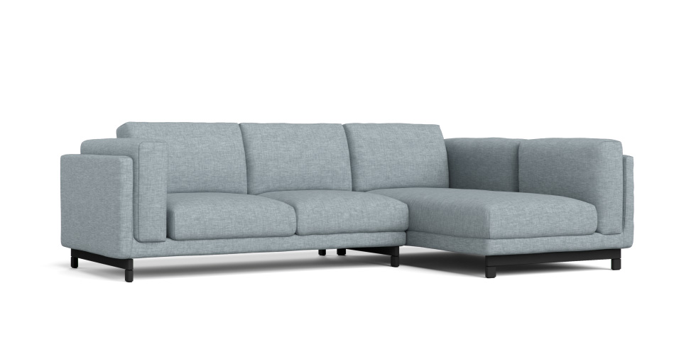 Nockeby 2 Seater And Chaise Right Sofa Cover