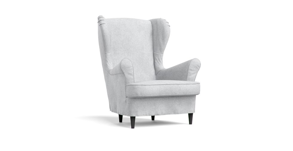 Strandmon Wing Chair Loose Fit Cover Comfort Works