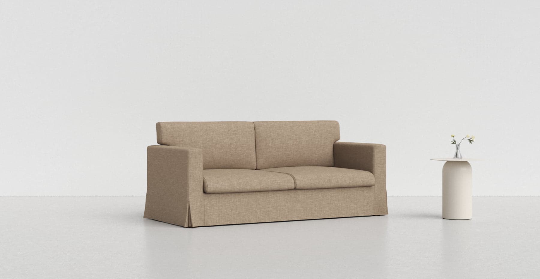 Custom Made Cover Fits IKEA Sandby 3 Seater Sofa Replace Three-Seat Sofa Cover 