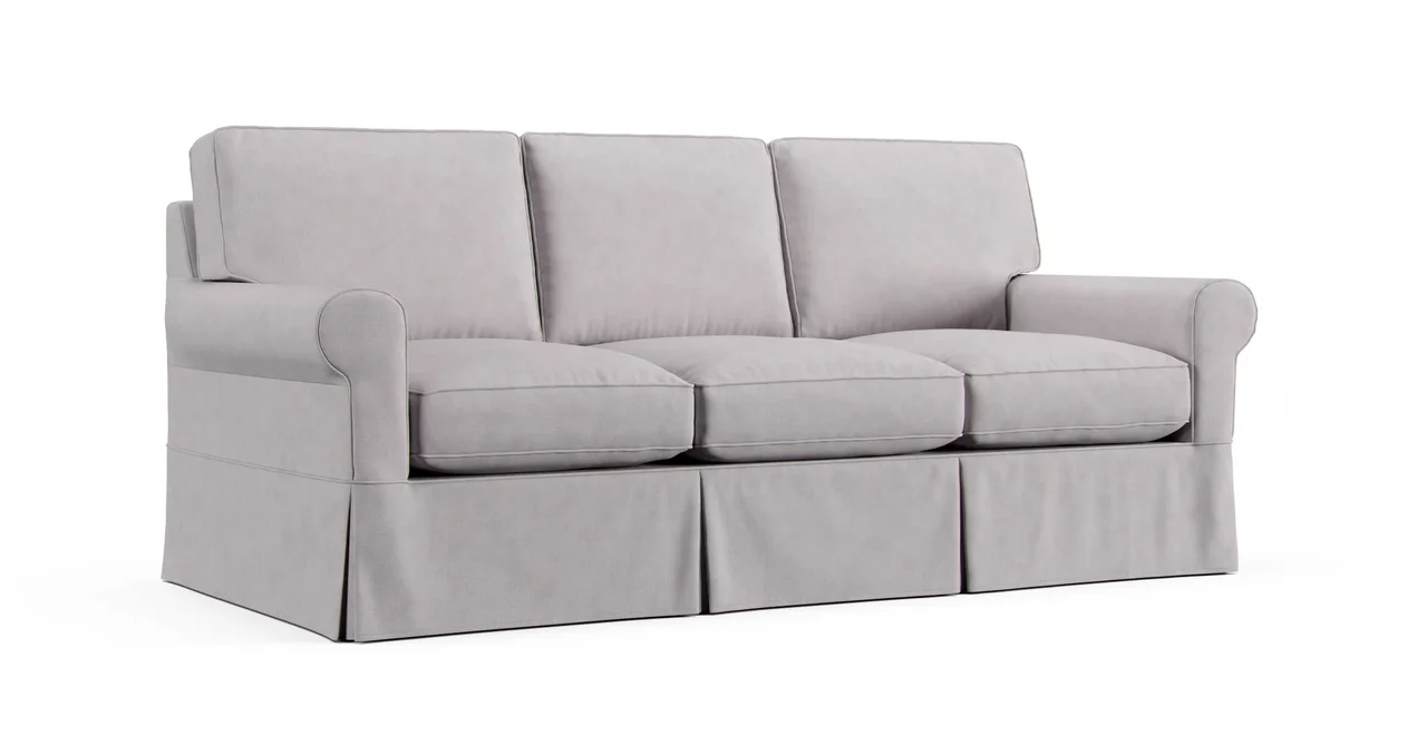 Bezug Baldwin 89" Queen Air Schlafsofa - Everyday Weave Pebble