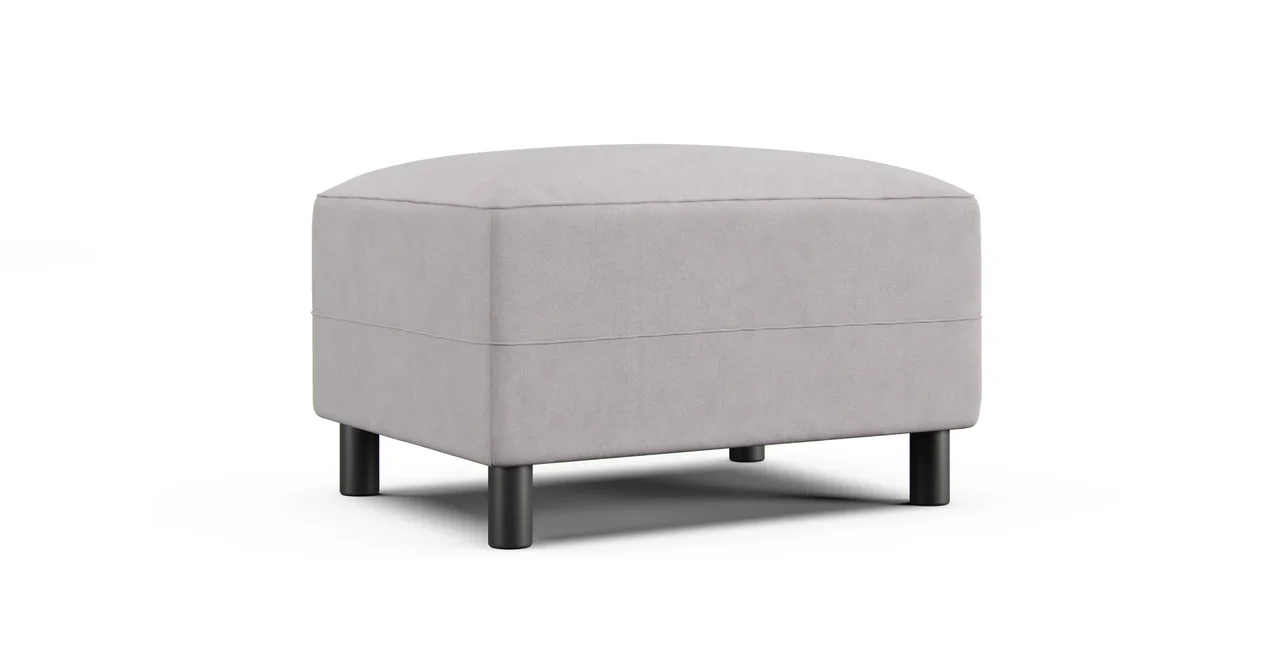 Bezug Dune 32" Hocker - Everyday Weave Pebble