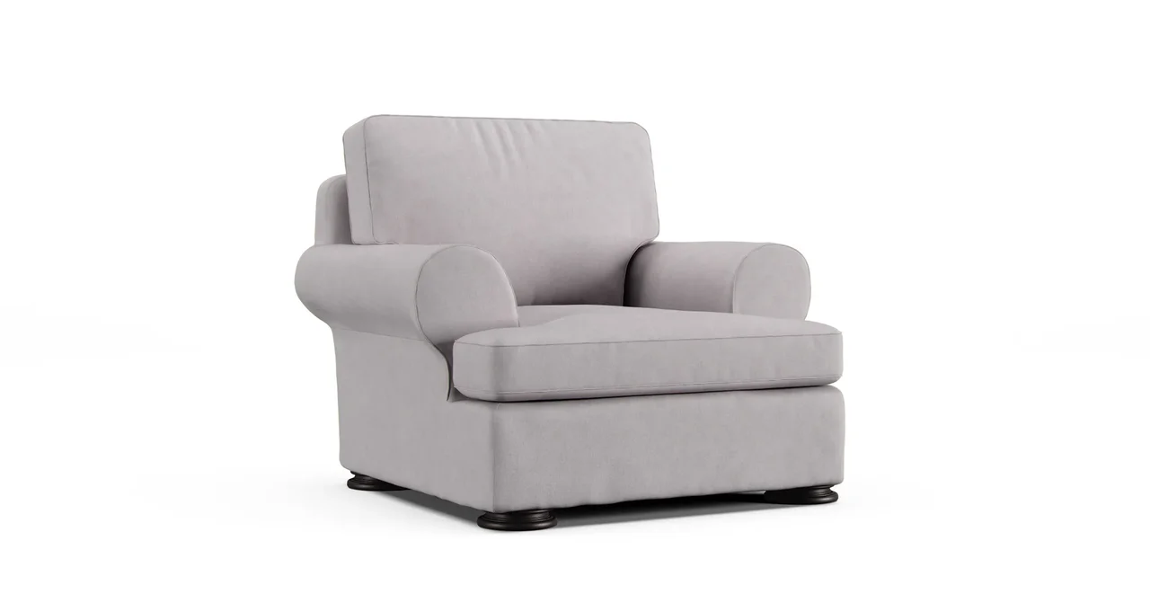 Housse de Chaise Foster - Everyday Weave Pebble