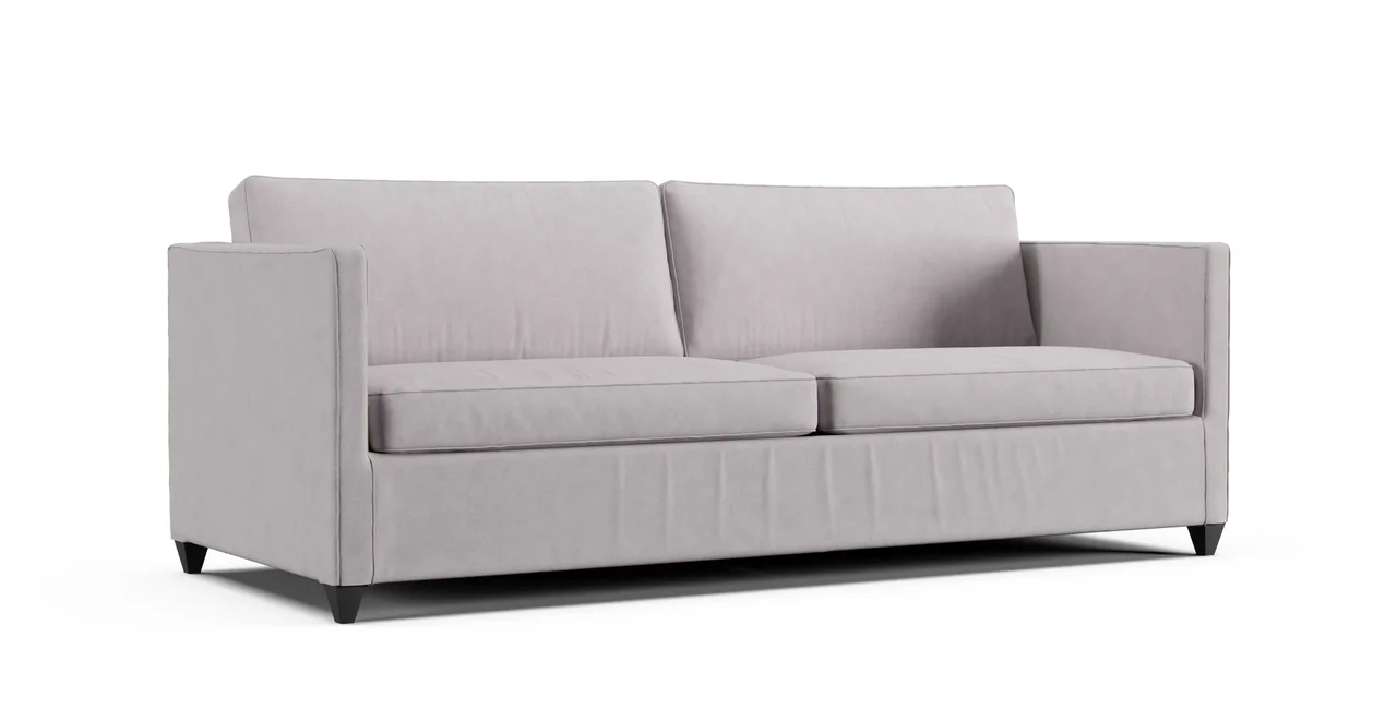 Dryden Full Sleeper Sofa Slipcover - Everyday Weave Pebble