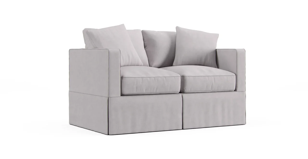Housse de Canapé 2-places 59" Willow - Everyday Weave Pebble