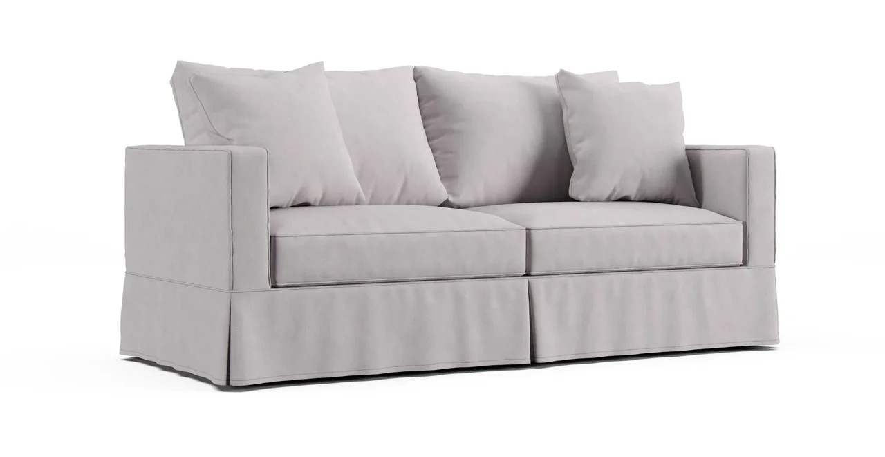Bezug Willow 84" Sofa - Everyday Weave Pebble