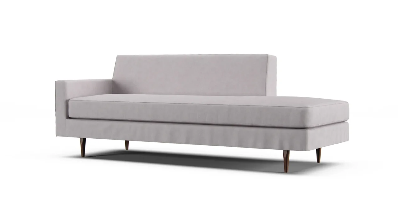 Bantam Studio Sofa Slipcover - Everyday Weave Pebble