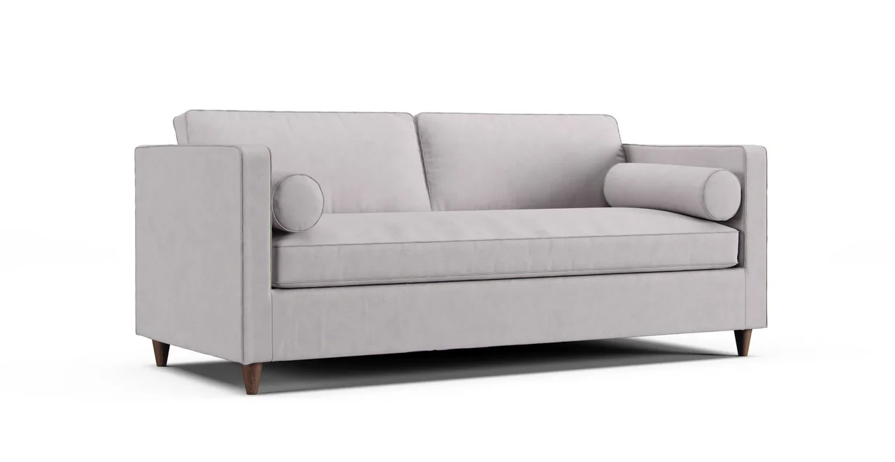 Briar 79" Sleeper Sofa Slipcover - Everyday Weave Pebble