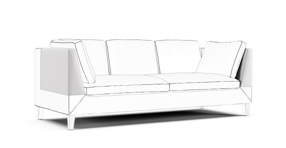 Custom IKEA Sofa Armrest Covers Protective Couch Arm Covers Comfort