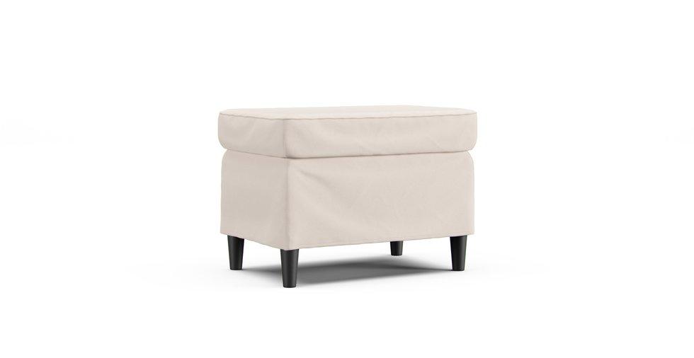 IKEA ストランドモン オットマン 椅子 スツール STRANDMON ストランドモン オットマン, ジューパルプ ダーク