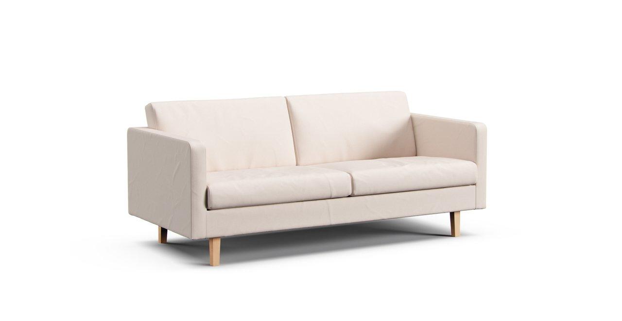 イェッテボ IKEA寝椅子右用ソファーカバー グレーベージュ