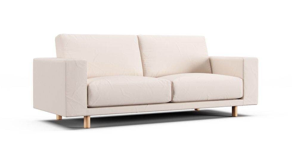 無印良品、コンフォートワークス】3シーター用ソファカバー