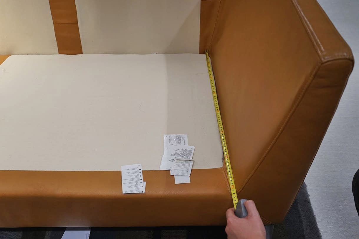 How to measure sofa for a custom made slipcover Comfort Works