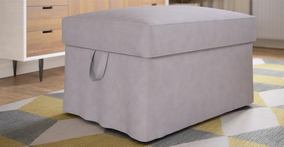 IKEA Ektorp エークトルプオットマン用オーダーカバー | コンフォート