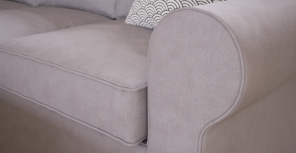 IKEA Ektorpe エークトルプ寝椅子付き3人掛け用オーダーソファカバー