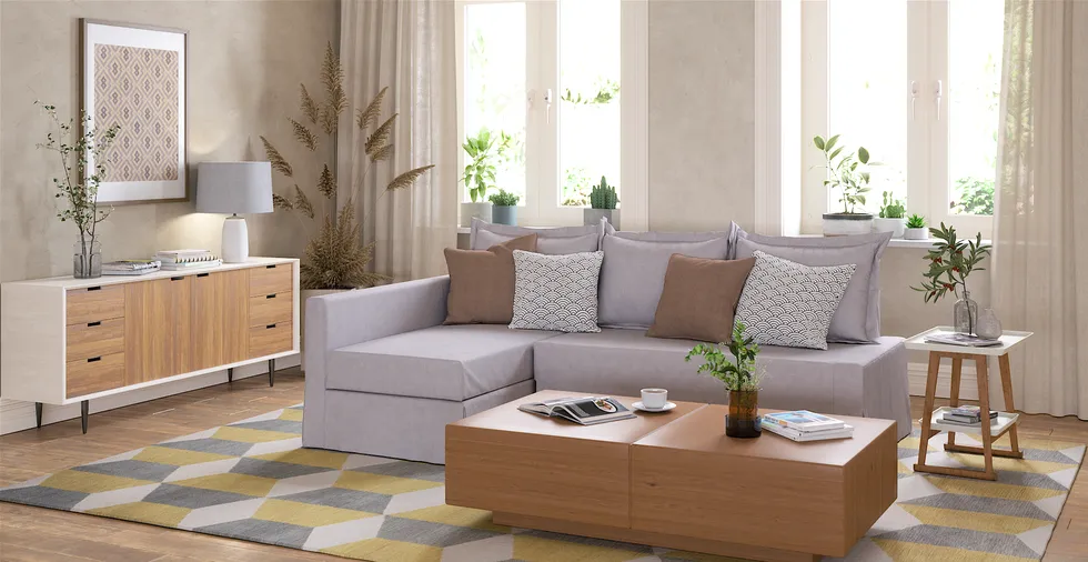 IKEA Friheten フリーヘーテンコーナーソファベッド用オーダーカバー