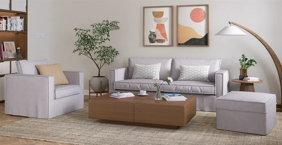 IKEA Karlstad カルルスタードソファベッド用オーダーカバー