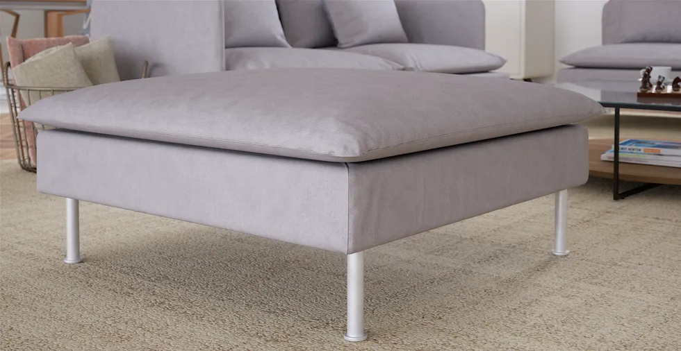 IKEA Soderhamn ソーデルハムンオットマン用オーダーカバー