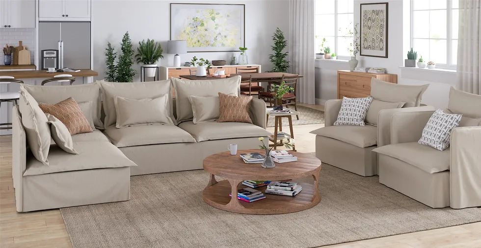 IKEA Soderhamn ソーデルハムン 4人掛けカウチソファオープンエンド用