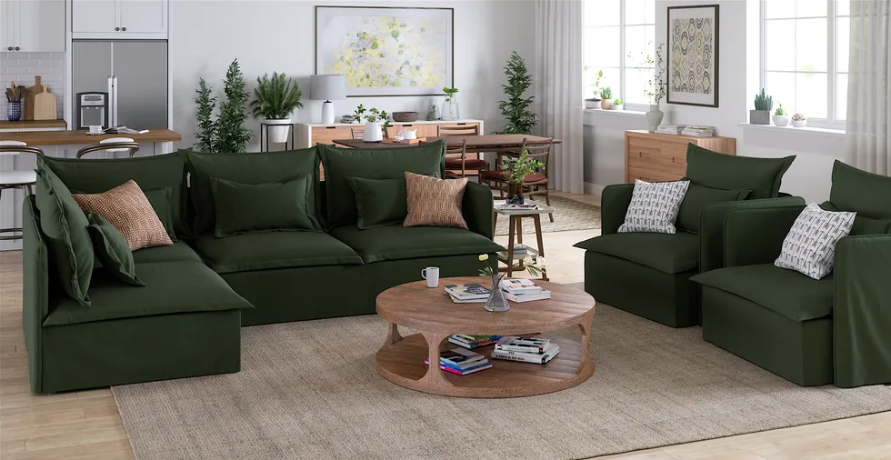 IKEA Soderhamn ソーデルハムン 4人掛けカウチソファオープンエンド用