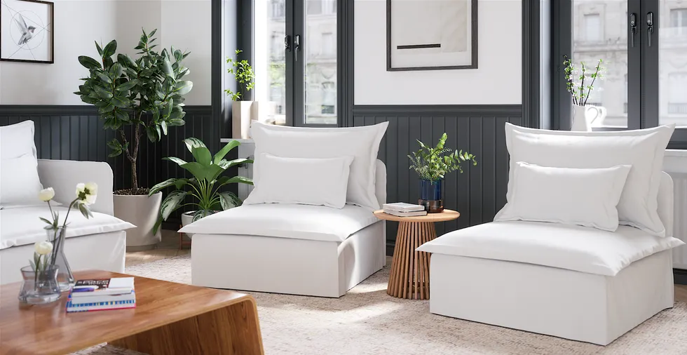 IKEA Soderhamn ソーデルハムン一人掛け用オーダーソファカバー