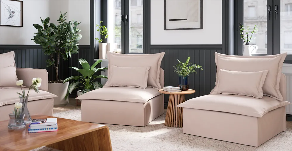 [新品未使用] IKEA SÖDERHAMN ソーデルハムン ソファカバー IKEA Soderhamn ソーデルハムン一人掛け用オーダーソファカバー