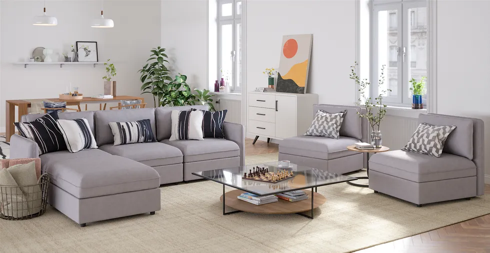 IKEA Vallentuna ヴァレントゥナシートモジュール用オーダーカバー