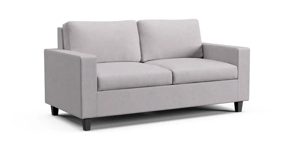 Berin Queen Sleeper 76" Sofa Slipcover - Everyday Weave Pebble