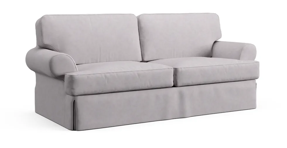 Addison 7860 Sofa Slipcover - Everyday Weave Pebble